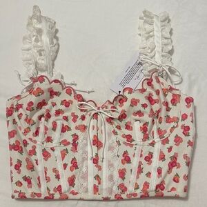 For Love & Lemons Valentines Corset